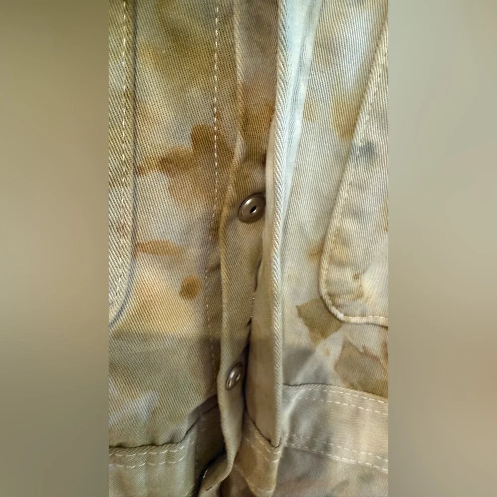 DyersDyes X Red Kap Custom Tie Dye Utility Suit Coveralls Men's Chest Size 36 - Picture 6 of 16